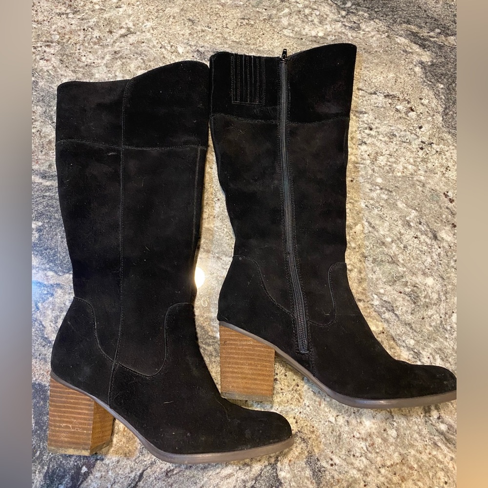 Women’s Size 9 Black Suede Dress Boots